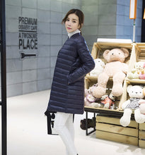 Femme | Doudoune Ultra Légère Longue | Duvet | 6 Coloris