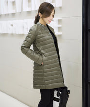 Femme | Doudoune Ultra Légère Longue | Duvet | 6 Coloris