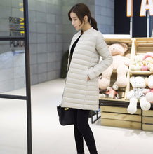 Femme | Doudoune Ultra Légère Longue | Duvet | 6 Coloris