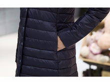 Femme | Doudoune Ultra Légère Longue | Duvet | 6 Coloris