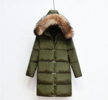 Femme | Doudoune Véritable Fourrure | Duvet | 6 Coloris