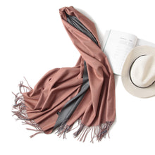 Femme | Echarpe Cachemire Double Face | 32 Coloris