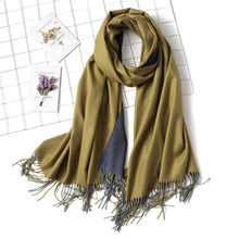 Femme | Echarpe Cachemire Double Face | 32 Coloris