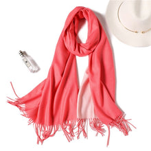 Femme | Echarpe Cachemire Double Face | 32 Coloris