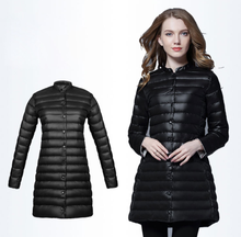 Femme | Doudoune Ultra Légère Longue | Duvet | 6 Coloris