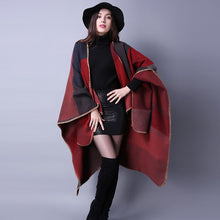 Femme | Echarpe Style Cape Poncho | 8 Coloris