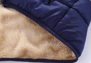 Enfant de 2 à 7 ans | Doudoune Polaire à Capuche Amovible | Duvet | 5 Coloris