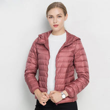 doudoune femme à capuche parka rose chic tendance 2018 2019 haute qualité duvet plume ultra fine légère couleur chaude uniqlo moncler jott canada goose the north face uniclo pas cher transportable pliable en pochon porté