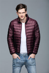 doudoune tendance 2018 2019 2020 chic classe rouge bordeaux haute qualité duvet plume ultra light fine légère homme couleur chaude uniqlo moncler jott canada goose the north face uniclo pas cher transportable en pochon porté