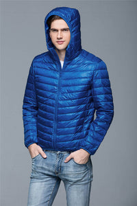 doudoune à capuche homme parka tendance bleu roi 2018 2019 2020 chic classe sans manches haute qualité duvet plumes ultra fine légère couleur chaude uniqlo moncler jott canada goose uniclo the north face pas cher transportable pliable en pochon porté