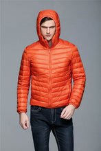 doudoune à capuche homme parka tendance orange 2018 2019 2020 chic classe sans manches haute qualité duvet plumes ultra fine légère couleur chaude uniqlo moncler jott canada goose uniclo the north face pas cher transportable pliable en pochon porté