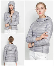 doudoune femme à capuche parka gris chic tendance 2018 2019 haute qualité duvet plume ultra fine légère couleur chaude uniqlo moncler jott canada goose the north face uniclo pas cher transportable pliable en pochon porté