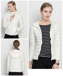 doudoune femme à capuche parka blanc chic tendance 2018 2019 haute qualité duvet plume ultra fine légère couleur chaude uniqlo moncler jott canada goose the north face uniclo pas cher transportable pliable en pochon porté