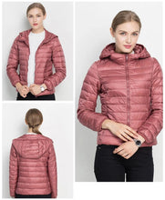 doudoune femme à capuche parka rose chic tendance 2018 2019 haute qualité duvet plume ultra fine légère couleur chaude uniqlo moncler jott canada goose the north face uniclo pas cher transportable pliable en pochon porté