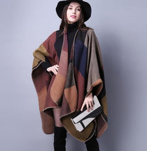 Femme | Echarpe Style Cape Poncho | 8 Coloris