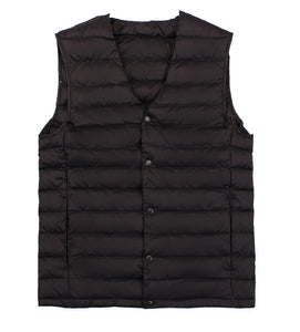 Homme | La Doudoune Ultra Légère Gilet Sans Manches Col en V | Duvet | 5 Coloris