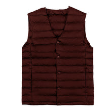 Homme | La Doudoune Ultra Légère Gilet Sans Manches Col en V | Duvet | 5 Coloris