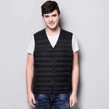 Homme | La Doudoune Ultra Légère Gilet Sans Manches Col en V | Duvet | 5 Coloris