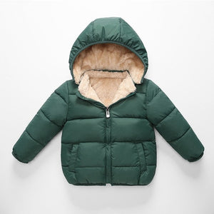 Enfant de 2 à 7 ans | Doudoune Polaire à Capuche Amovible | Duvet | 5 Coloris