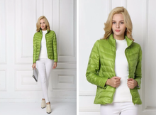 doudoune femme chic tendance 2018 2019 haute qualité vert pomme duvet plume ultra fine légère couleur chaude uniqlo moncler jott canada goose the north face uniclo pas cher transportable pliable en pochon porté