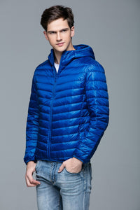 doudoune à capuche homme parka tendance bleu cobalt 2018 2019 2020 chic classe sans manches haute qualité duvet plumes ultra fine légère couleur chaude uniqlo moncler jott canada goose uniclo the north face pas cher transportable pliable en pochon porté